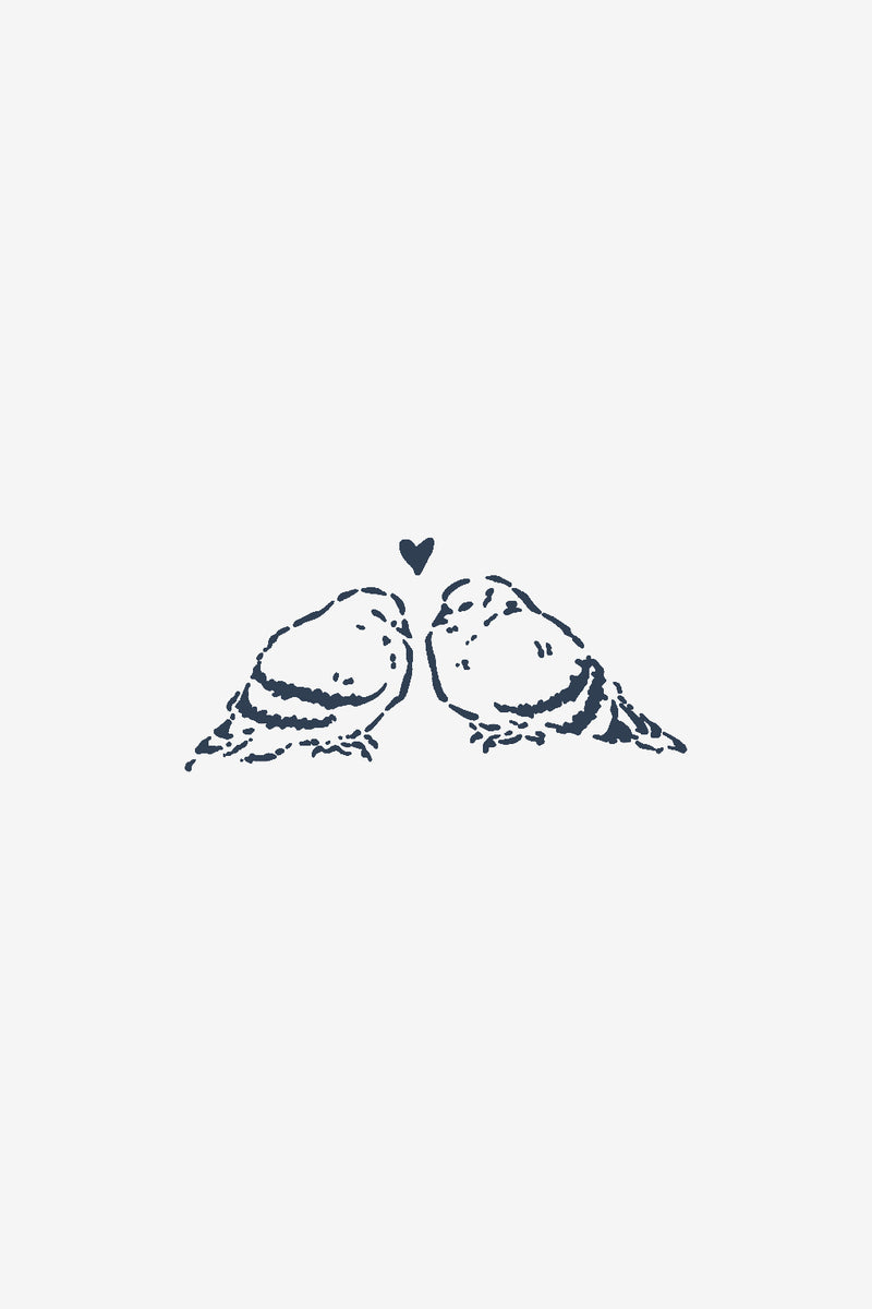 Pájaros enamorados