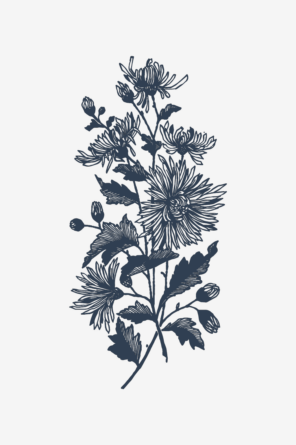 Flores de otoño