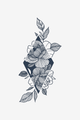 Diamante floral