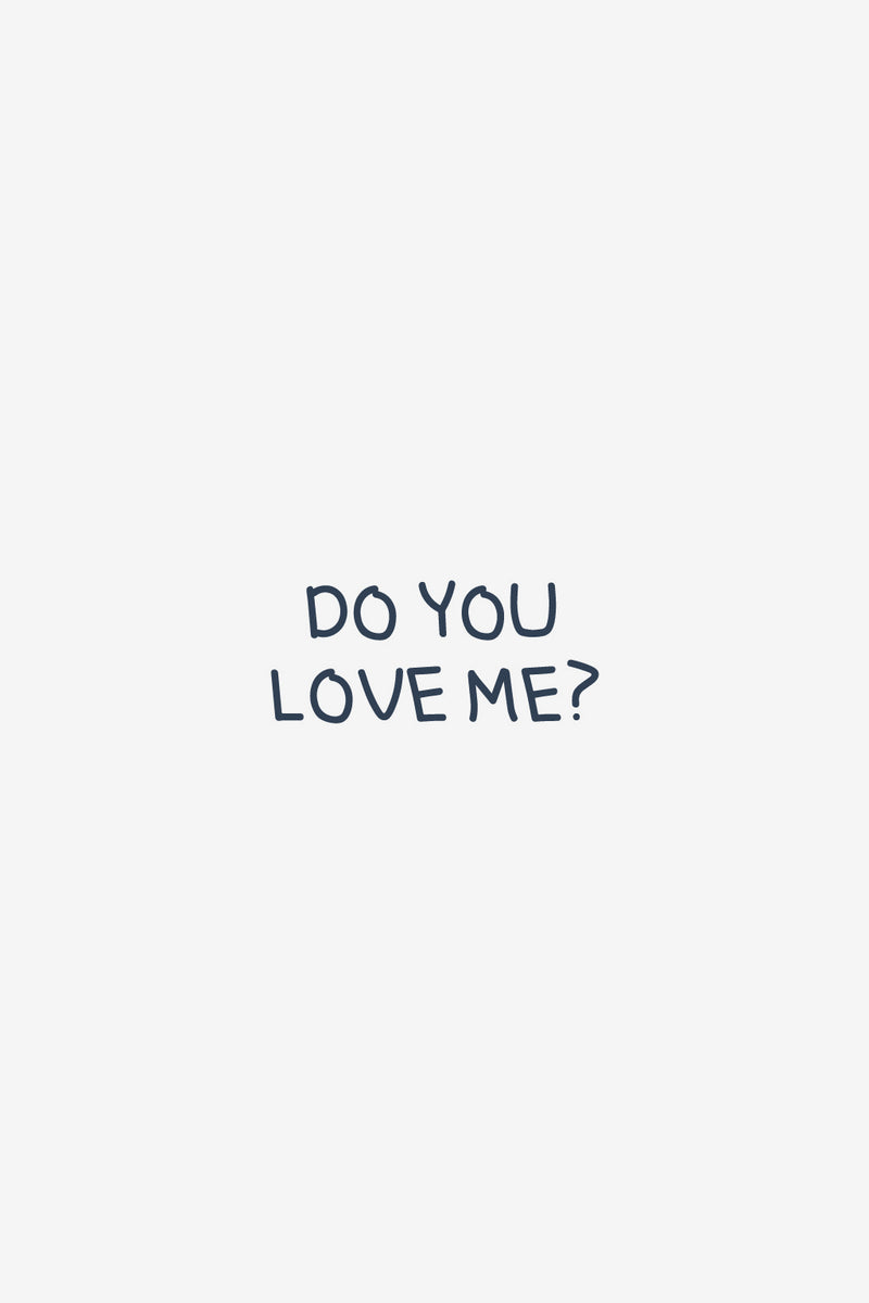 ¿Me amas?