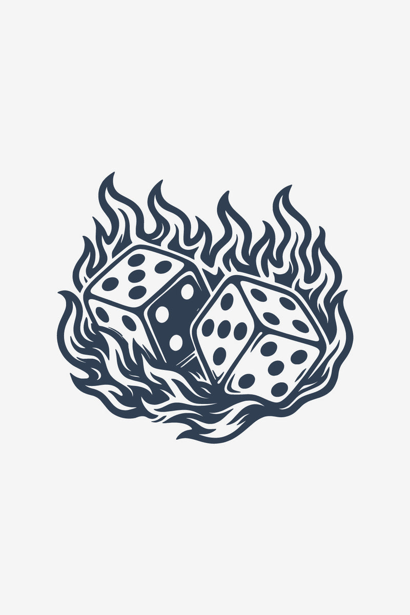 Dados llameantes